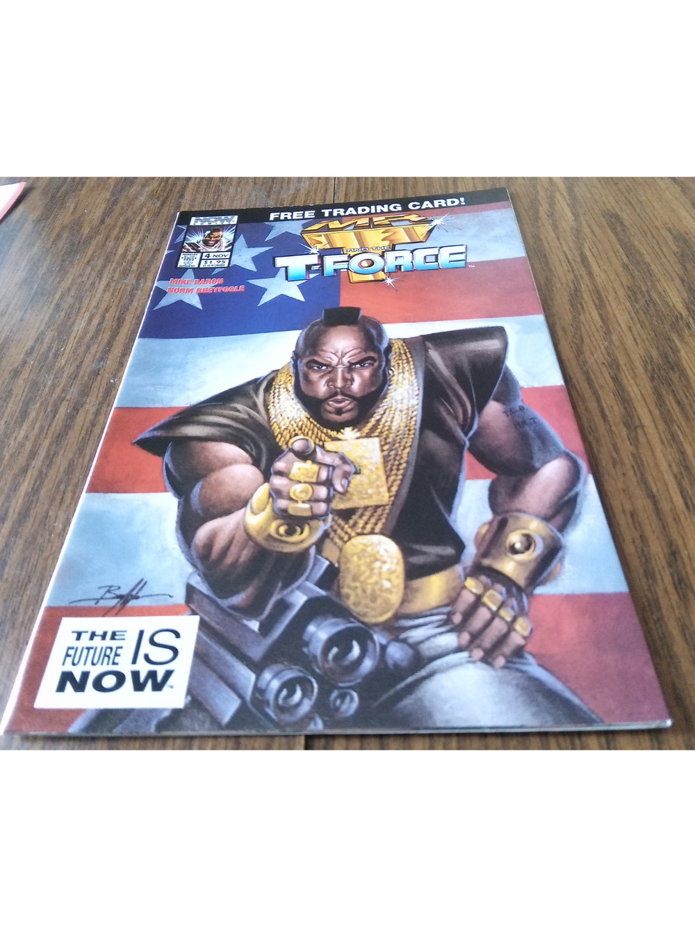 Mr T And The T-Force #4 November 1993 Now Comics